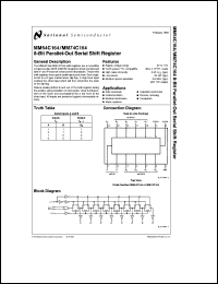 Click here to download MM74C164 Datasheet