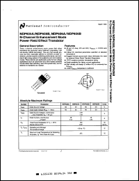 Click here to download NDP606A Datasheet