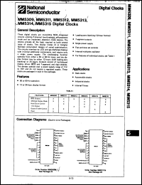 Click here to download MM5309 Datasheet