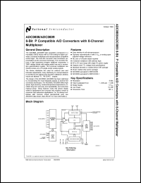 Click here to download ADC0808CJ Datasheet