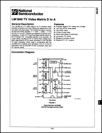 Click here to download LM1886N Datasheet