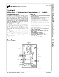Click here to download DS92LV16 Datasheet