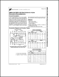 Click here to download DM54155 Datasheet