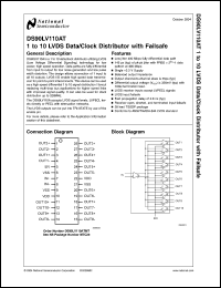 Click here to download DS90LV110 Datasheet