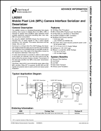 Click here to download LM2501SL Datasheet