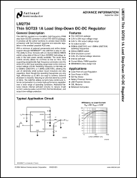 Click here to download LM2734XMKX Datasheet