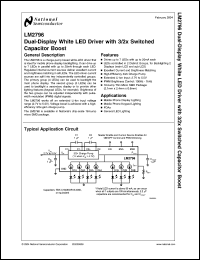 Click here to download LM2796TLX Datasheet