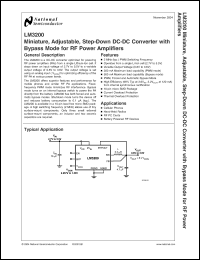 Click here to download LM3200 Datasheet