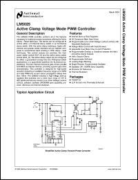 Click here to download LM5025SD Datasheet