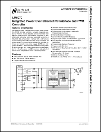 Click here to download LM5070MTCX-80 Datasheet