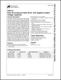 Click here to download LM5110-2MX Datasheet