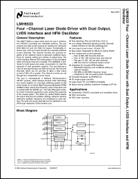 Click here to download LMH6533 Datasheet