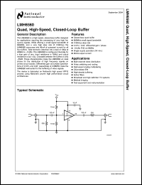 Click here to download LMH6560MTX Datasheet