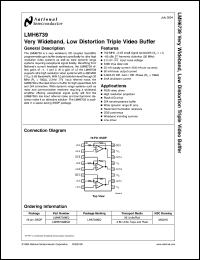 Click here to download LMH6739MQX Datasheet