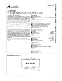 Click here to download ADC10080 Datasheet