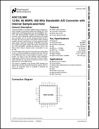 Click here to download ADC12L066CIVY Datasheet