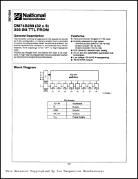Click here to download DM74S288V Datasheet