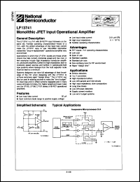 Click here to download LF13741N Datasheet