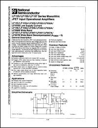 Click here to download LF356BJ Datasheet