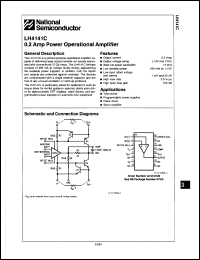 Click here to download LH4141CN Datasheet