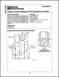 Click here to download LH4004CD Datasheet