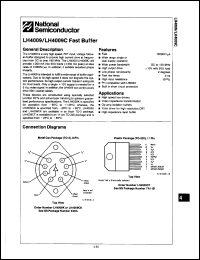 Click here to download LH4009K Datasheet