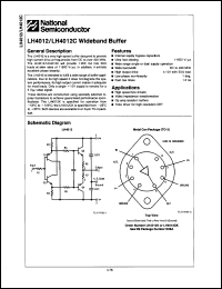 Click here to download LH4012 Datasheet