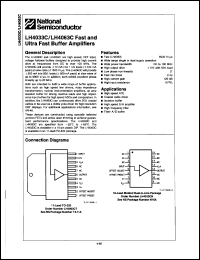 Click here to download LH4033CN Datasheet