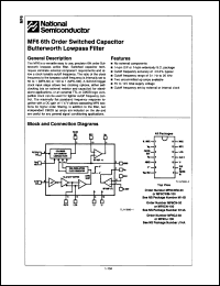 Click here to download MF6CN-100 Datasheet