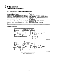 Click here to download AF151-2CJ Datasheet