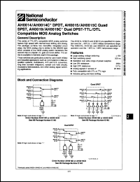 Click here to download AH0015CD Datasheet