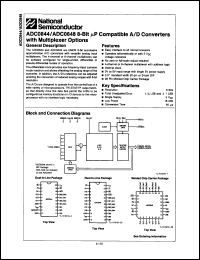 Click here to download ADC0848BJ Datasheet