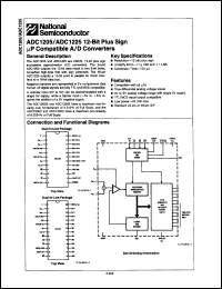 Click here to download ADC1225BCJ Datasheet