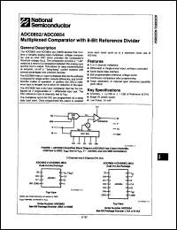 Click here to download ADC0852BCJ Datasheet