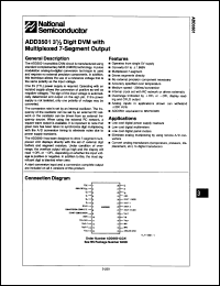 Click here to download ADD3501CCN Datasheet