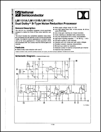 Click here to download LM1131CM Datasheet