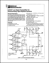 Click here to download LM1837 Datasheet