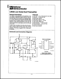 Click here to download LM382N Datasheet