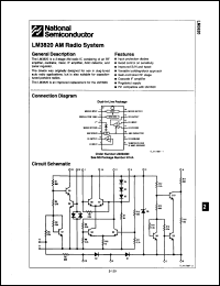 Click here to download LM3820N Datasheet