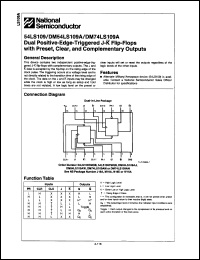 Click here to download DM54LS109AJ Datasheet