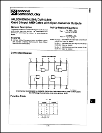 Click here to download 54LS09 Datasheet