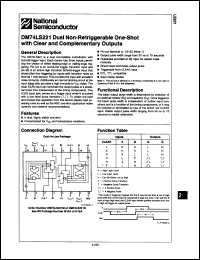 Click here to download DM74LS221N Datasheet