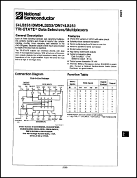 Click here to download DM74LS253N Datasheet