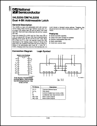 Click here to download 54LS256 Datasheet