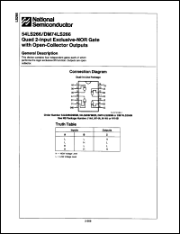 Click here to download DM74LS266M Datasheet