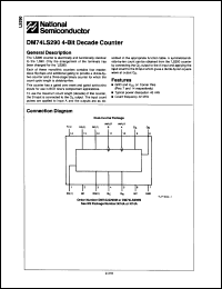 Click here to download DM74LS290M Datasheet