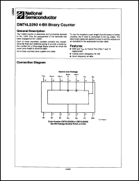 Click here to download DM74LS293M Datasheet