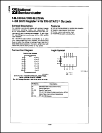 Click here to download DM74LS295AM Datasheet