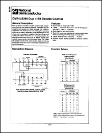 Click here to download DM74LS390M Datasheet