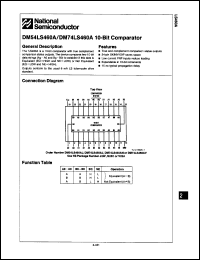 Click here to download DM74LS460AN Datasheet
